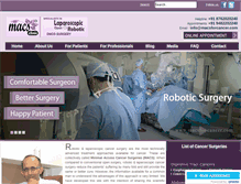 Tablet Screenshot of macsforcancer.com